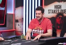 Jared Bleznick v prvním kole High Stakes Duelu od PokerGO
