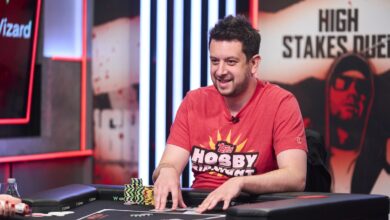 Jared Bleznick v prvním kole High Stakes Duelu od PokerGO