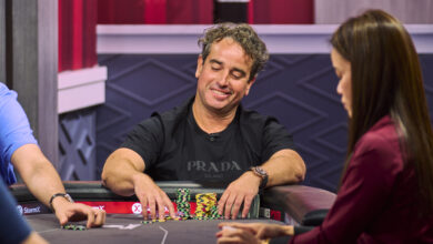 Justin Gavri hraje High Stakes Poker na PokerGo