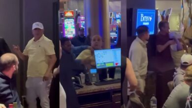 Pán řádil v casinu Aria