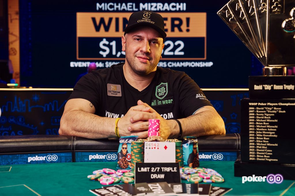 Michael Mizrachi vyhrál PPC na WSOP 2025