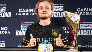 Leon Sturm po výhře Super High Rolleru na EPT Barcelona 2025