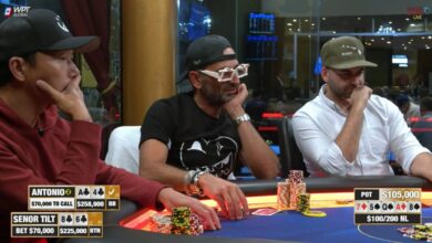 Antonio Esfandiari skvěle bluffcatchnul