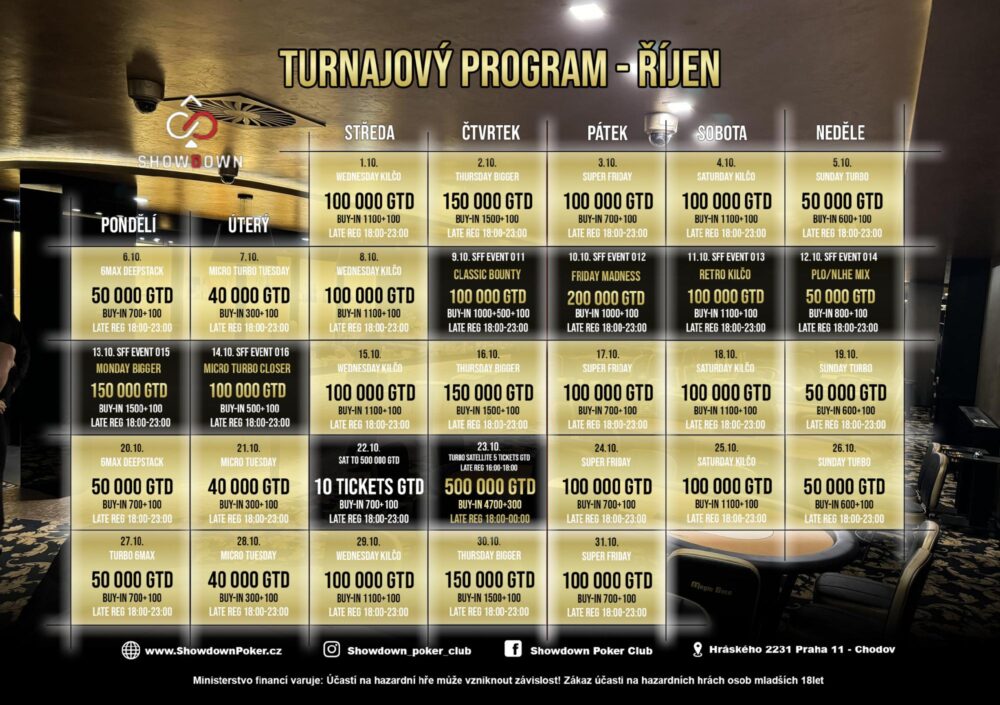 Program říjen