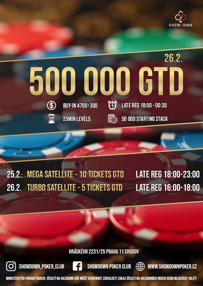 500K únor