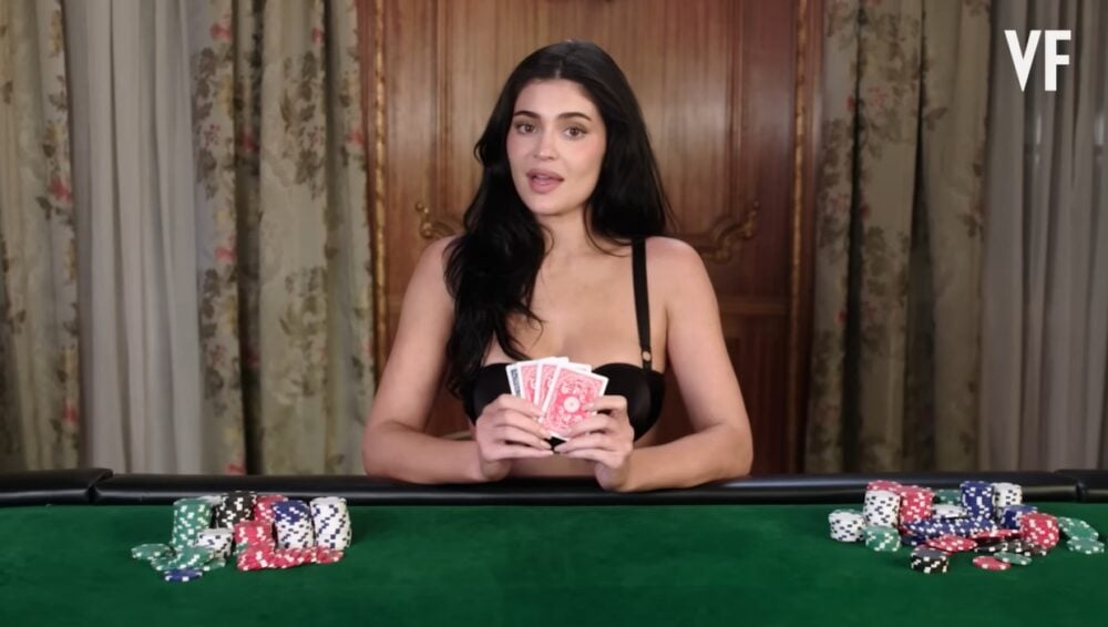 Kylie Jenner učí poker