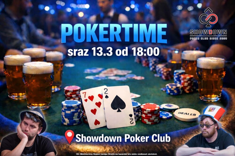 sraz pokertime showdown