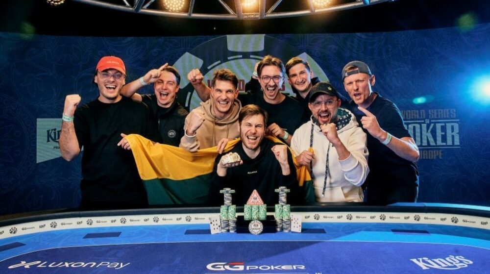 Kudzmanas vyhrál WSOPE