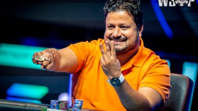 Santhosh Suvarna WSOP26 Lennart Hennig DSC07118 LR