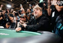 Chris Moneymaker, Jack Effel, WSOP Main Event, The Bubble WSOP26 Monique Marestein 701632 LR